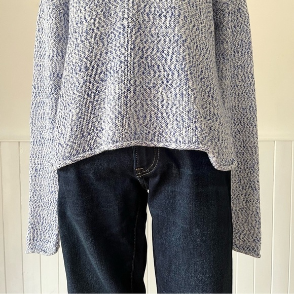 Lord & Taylor Marled Knit Boat Neck Sweater Size M - Picture 6 of 13